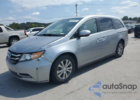 2017 Honda Odyssey Exl z USA, uszkodzony, nr VIN 5FNRL5H66HB000120